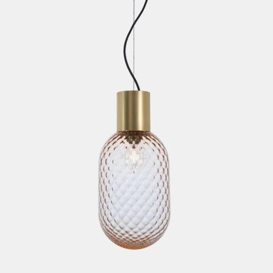 design nagy uvegburas fuggesztek rozsaszin uveg ebedlo asztal fugesztek vilagitas arany nagymeretu spot lampa webshop budapest webaruhaz la meridiana.jpg